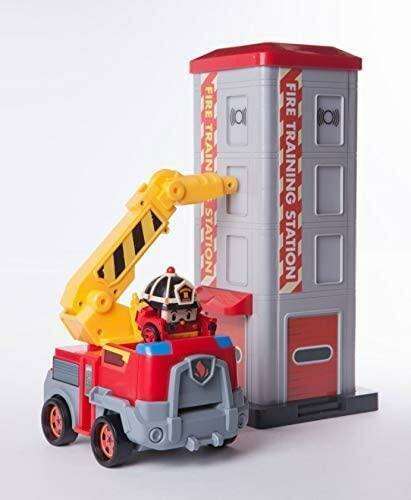 Ultimate Fire Rescue Adventure Kit with Transformable Roy Toy, Firetruck, and Training Station - Inspire Creativity and Learning
