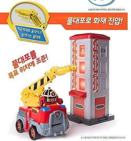 Ultimate Fire Rescue Adventure Kit with Transformable Roy Toy, Firetruck, and Training Station - Inspire Creativity and Learning