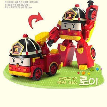 Robocar Poli Roy Transformable Model Kit - Creative Assembly Set with Easy Guide