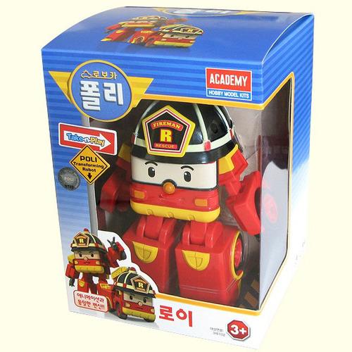Robocar Poli Roy Transformers Model Kit with Assembly Instructions - Academy Plastic Model #S83170