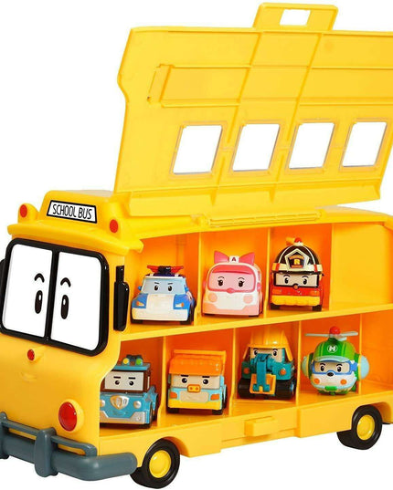 Robocar Poli Adventure Storage Bus for Die-Cast Vehicles