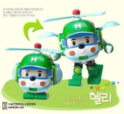 Robocar Poli Helly Transformable Helicopter Adventure Toy - Endless Fun Awaiting