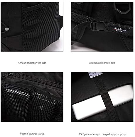 Matrix Black Polyester Laptop Backpack by Roidesrois