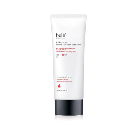 Waterproof Herbal Sun Cream SPF50+ for Face & Body - 80ml
