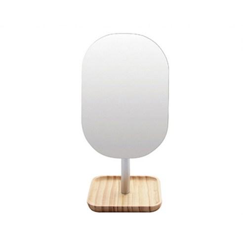 Wooden Tray Stand with Mirror ST-311 - Versatile and Stylish Mirror Display Stand
