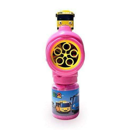 Lani the Pink Bus Musical Bubble Blaster - Automatic Bubble Gun for Ultimate Fun and Tayo Melodies