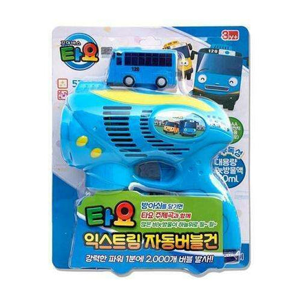Tayo's Joyful Bubble Blaster: Automatic Bubble Extravaganza for Endless Fun