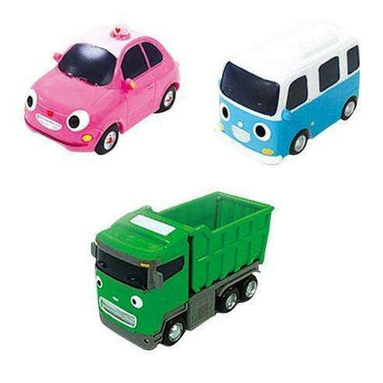 Tayo the Little Bus Exclusive Mini Vehicle Set with 4 Charming Companions for Imaginative Play