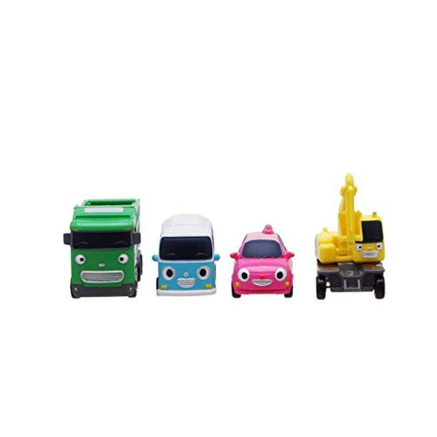 [Tayo the Little Bus] Limited Edition NO.2 Mini Car Set with 4 Friends for Role-Playing