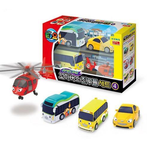 Mini Bus Role-Playing Friends Car Set with AIR, PEANUT, KINDER, and SHINE