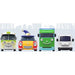 [Tayo the Little Bus] Special Edition NO.5 The Little Bus Friends Mini Car Set 4P