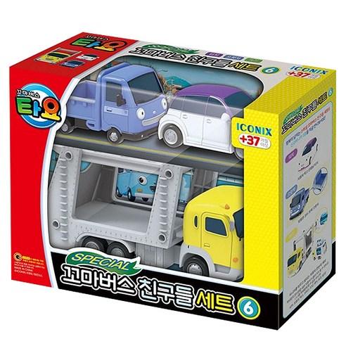 [Tayo the Little Bus] Limited Edition NO.6 Mini Friendship Car Set - Teach, Iratcha, Carry