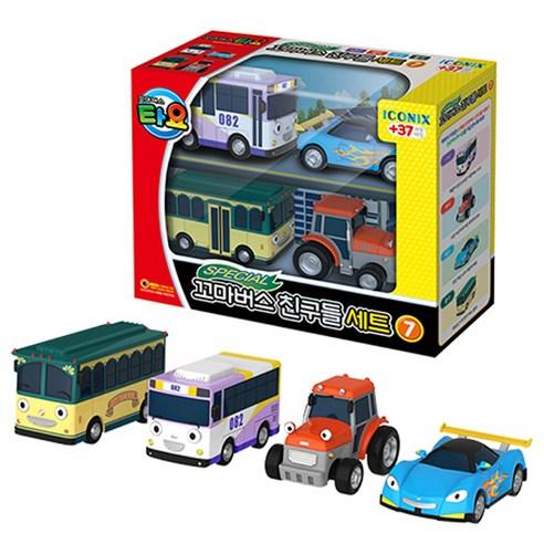 [Tayo the Little Bus] Special Edition NO.7 The Little Bus Friends Mini Car Set 4P