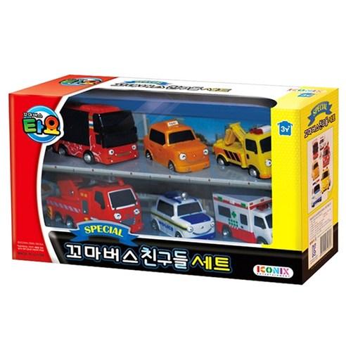 [Tayo the Little Bus] The Little Bus Friends Role-Playing Mini Vehicle Set - 6 Characters