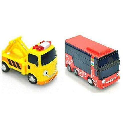 Tayo's Mini Bus Adventure Crew - 6 Character Playset