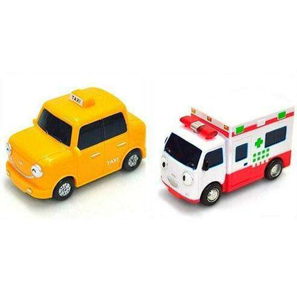 Tayo's Mini Bus Adventure Crew - 6 Character Playset