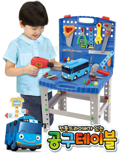 Tayo's Interactive Mechanic Adventure Playset with Realistic Tools