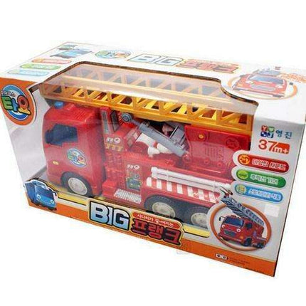 Rescue Heroes Big Frank Interactive Fire Truck with Sound Effects for Creative Play