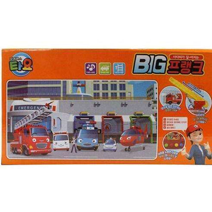 Rescue Heroes Big Frank Interactive Fire Truck with Sound Effects for Creative Play