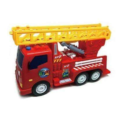 Rescue Heroes Big Frank Interactive Fire Truck with Sound Effects for Creative Play