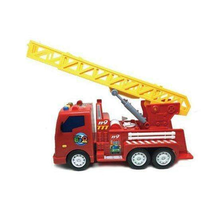 Rescue Heroes Big Frank Interactive Fire Truck with Sound Effects for Creative Play