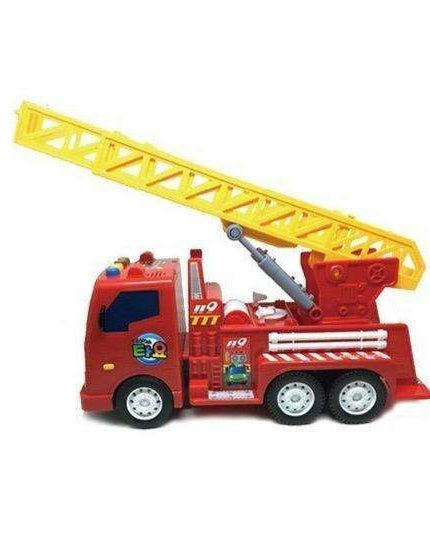 Rescue Heroes Big Frank Interactive Fire Truck with Sound Effects for Creative Play