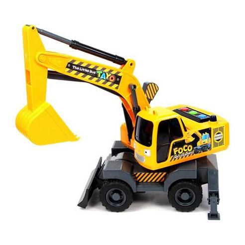 Construction Adventures with Tayo Friends Poco Excavator Playset - Interactive Sound Effects Kit