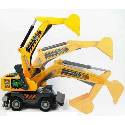Poco's Interactive Excavator Adventure Playset - Build and Play Construction Kit