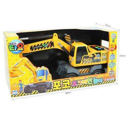 Poco's Interactive Excavator Adventure Playset - Build and Play Construction Kit