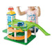 Tayo Parking Lot Adventure Playset with Moving Elevator and Control Features