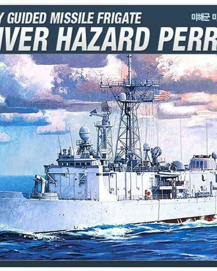 1/350 Scale Detailed Model Kit of the USS Oliver Hazard Perry FFG-7 for Hobbyists