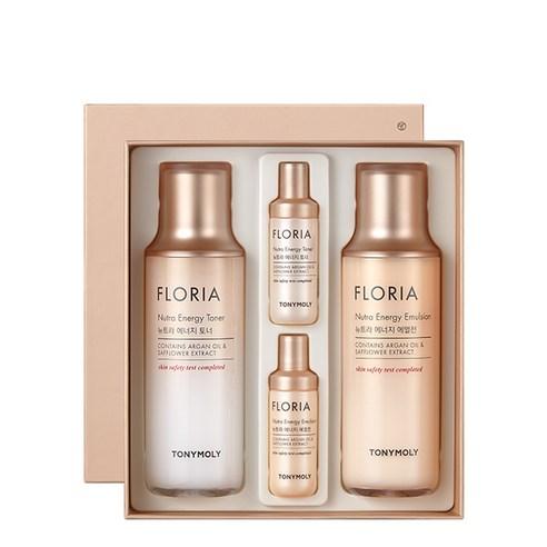 TONYMOLY Floria Nutra Energy Skin Care Set with Hydrating Toner and Emulsion