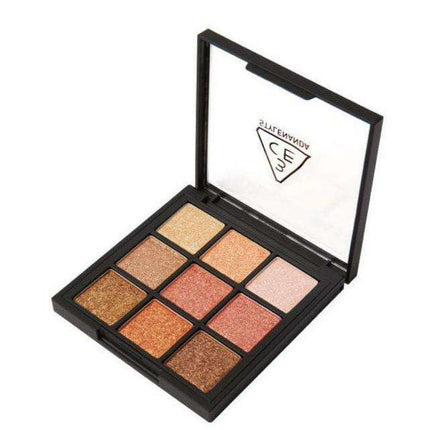 All-Nighter Glam: 3CE 9-Color Eye Shadow Palette for Stunning Looks