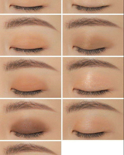 Versatile 9-Shade Butter Cream Eyeshadow Palette for Stunning Eye Looks