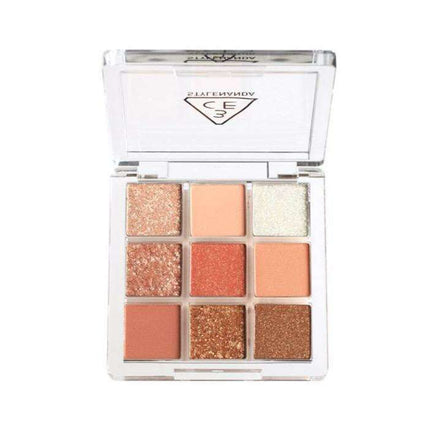Vibrant Transformations with the 3CE #SHOT AGAIN 9-Color Eye Palette