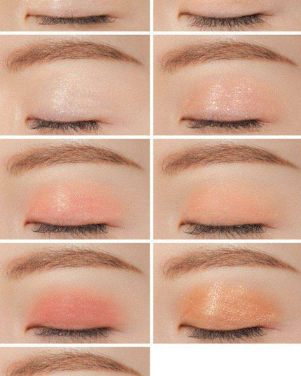 Vibrant Transformations with the 3CE #SHOT AGAIN 9-Color Eye Palette