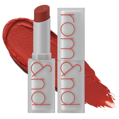 Vibrant Ruby Red: rom&nd All That Jazz Zero Matte Lipstick - 3g