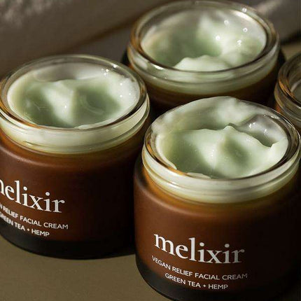 Hemp & Green Tea Vegan Facial Cream - Ultimate Acne Defense & Hydration Formula