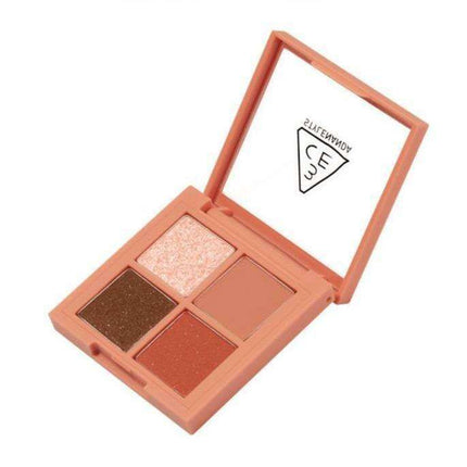 Warm Glow Mini Eyeshadow Palette by 3CE - Your Essential Travel Companion for On-the-Go Glamour