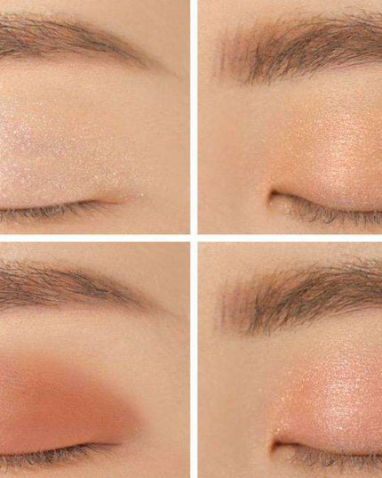 Chic Fusion Mini Eyeshadow Palette: Enchanting Pink & Brown Shades