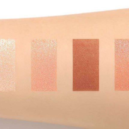 Chic Fusion Mini Eyeshadow Palette: Enchanting Pink & Brown Shades