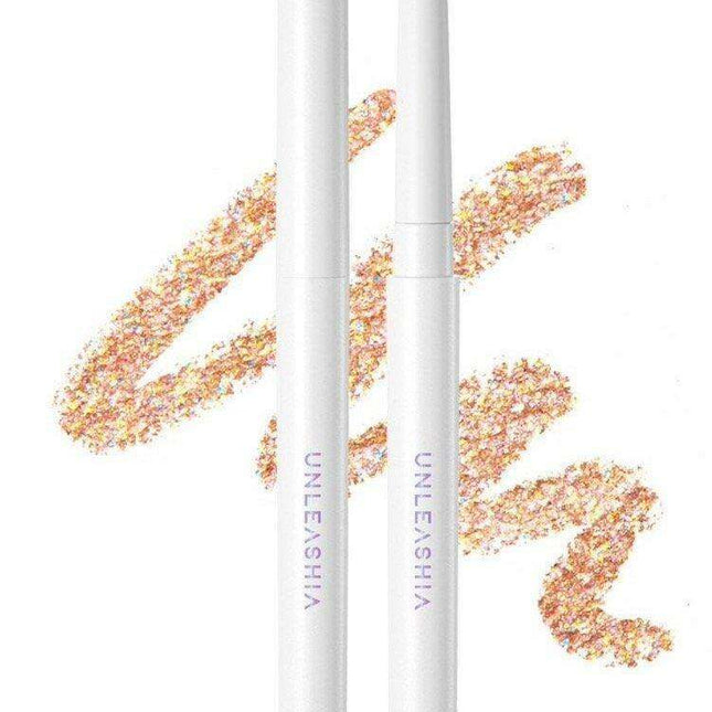 Coral Gold Glamour Glitter Stick - Illuminate Your Look with Effortless Elegance