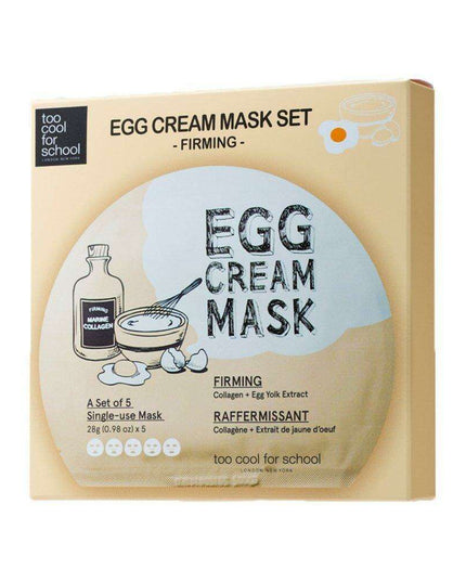 Egg Cream Mask Revival Collection - Skincare Essentials for Glowing Complexion