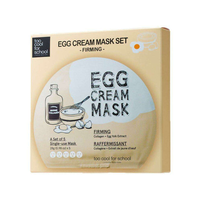 Egg Cream Mask Revival Collection - Skincare Essentials for Glowing Complexion