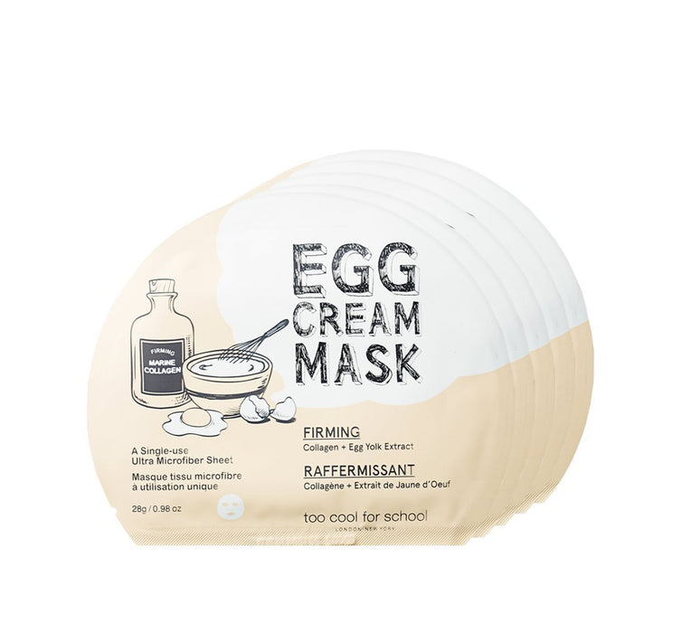 Youthful Glow Egg Cream Mask Bundle - Complete Skincare Set for Firming and Radiance