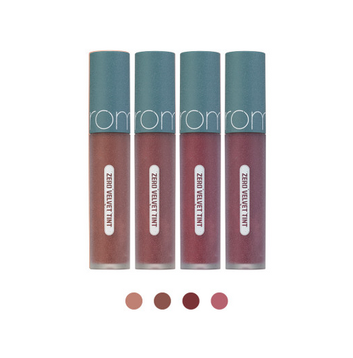 Luxurious Velvet Lip Tint Set - 4 Shades for Effortless Elegance