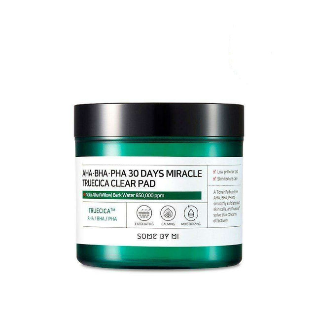 Cica-Infused Exfoliating Renewal Pads for Clear Skin (70 Pads/125ml)