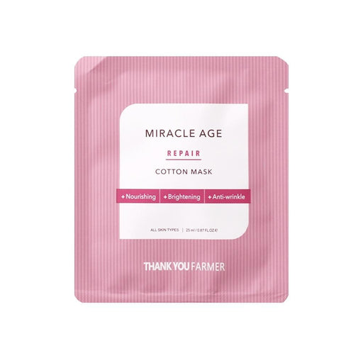Miracle Age Repair Cotton Mask for Luminous Skin by THANK YOU FARMER