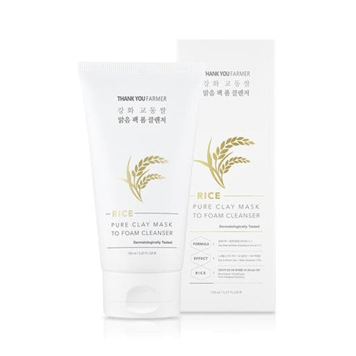 Gyodong Rice Radiance Clay Mask & Foam Cleanser - 150ml