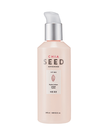 Chia Seed & Pink B12 Intense Hydration Lotion for Radiant Skin Renewal